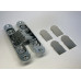 Петля скрытая с 3D регулировкой S-130 P.CHROME (хром блестящий)