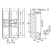 Петля скрытая с 3D регулировкой  S-130 M.BLACK (черный матовый)
