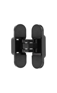 Петля скрытая с 3D регулировкой  110x30-3D-BLACK (черный матовый)