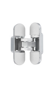 Петля скрытая с 3D регулировкой  110x30-3D-M.CHROME (матовый хром)