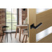 Ручка ADDEN BAU RIVER S-530 BLACK (цвет ЧЁРНЫЙ МАТОВЫЙ)
