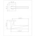 Ручка ADDEN BAU SOLAR S-535 NICKEL (цвет НИКЕЛЬ)
