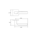 Ручка ADDEN BAU SHARP 558 GRAPHITE (цвет ГРАФИТ)
