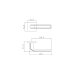 Ручка ADDEN BAU VEIN S-537 BLACK (цвет ЧЁРНЫЙ МАТОВЫЙ)