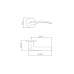 Ручка ADDEN BAU WAVE S-488 GRAPHITE (цвет ГРАФИТ)
